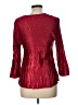 DressBarn 100% Polyester Red 3/4 Sleeve Blouse Size L - photo 2