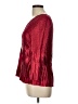 DressBarn 100% Polyester Red 3/4 Sleeve Blouse Size L - photo 5