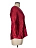 DressBarn 100% Polyester Red 3/4 Sleeve Blouse Size L - photo 4