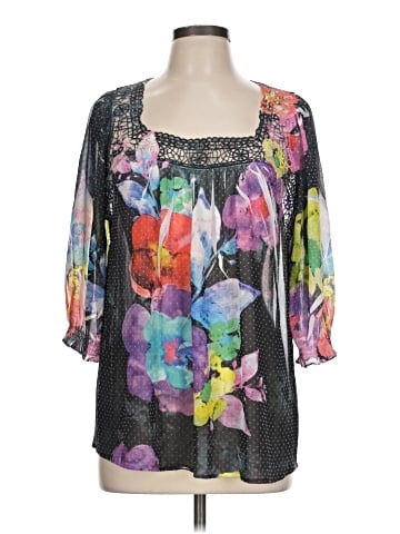 Mushka by Sienna Rose 3/4 Sleeve Blouse (view 1)