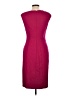 Cache Solid Burgundy Cocktail Dress Size 10 - photo 2