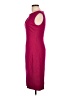 Cache Solid Burgundy Cocktail Dress Size 10 - photo 5