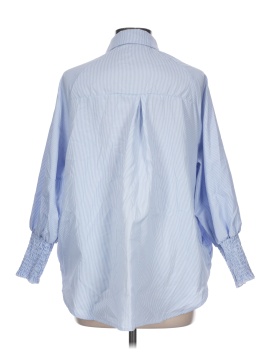 Unbranded 3/4 Sleeve Button-Down Shirt (view 2)