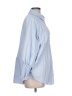 Unbranded Blue 3/4 Sleeve Button-Down Shirt Size L (estimated) - photo 4