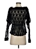 Ronny Kobo Black 3/4 Sleeve Blouse Size S - photo 2