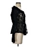 Ronny Kobo Black 3/4 Sleeve Blouse Size S - photo 4