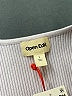 Open Edit Silver Long Sleeve Top Size L - photo 7