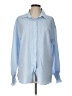 Unbranded 100% Polyester Blue Long Sleeve Blouse Size L - photo 1