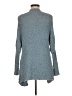 Shein 100% Polyester Blue Cardigan Size M - photo 2