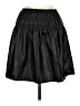 Assorted Brands Solid Black Faux Leather Skirt Size M - photo 1
