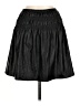 Assorted Brands Solid Black Faux Leather Skirt Size M - photo 2
