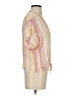 Rails Stripes Pink Short Sleeve Blouse Size S - photo 4