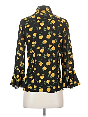 Michael Kors Collection 3/4 Sleeve Blouse (view 2)