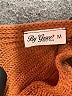 By Grace 100% Acrylic Solid Brown Pullover Sweater Size M - photo 4