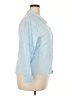 Unbranded Blue 3/4 Sleeve Button-Down Shirt Size XXL - photo 4