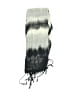 Unbranded Tie-dye Ivory Black Scarf One size - photo 2