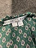 Veronica Beard Paisley Green Cocktail Dress Size 0 - photo 7