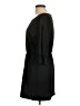 Glam Solid Black Casual Dress Size XL - photo 5