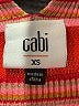 CAbi Stripes Orange Pullover Sweater Size XS - photo 7