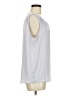 Cynthia Steffe 100% Polyester Silver Sleeveless T-Shirt Size M - photo 4