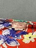 Love...ady 100% Polyester Tropical Orange Cocktail Dress Size S - photo 7