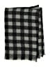 Marcus Adler 100% Polyester Checkered-gingham Black Scarf One size - photo 2