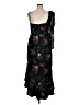 AMUR 100% Polyester Floral Black Cocktail Dress Size 14 - photo 2