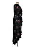 AMUR 100% Polyester Floral Black Cocktail Dress Size 14 - photo 4