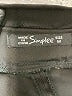 Simplee 100% Polyester Black Casual Pants Size M - photo 7