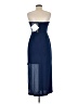 Elliatt Blue Cocktail Dress Size M - photo 2