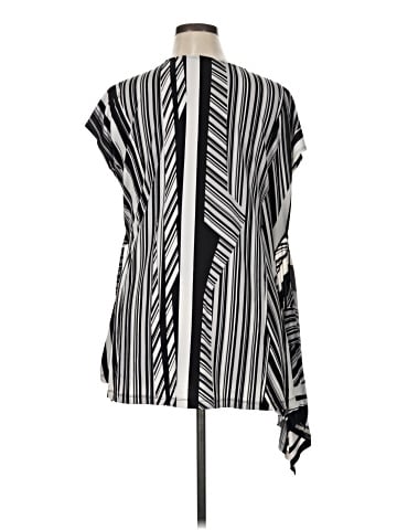 H By Halston Short Sleeve Blouse (view 2)