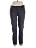 Ann Taylor LOFT 100% Cotton Solid Gray Jeans Size 12 - photo 1