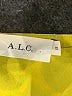 A.L.C. 100% Silk Print Yellow Cocktail Dress Size 10 - photo 7