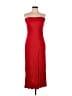 Fabrique 100% Viscose Red Cocktail Dress Size L - photo 1