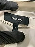 Theory 100% Silk Solid Ivory Long Sleeve Silk Top Size P (petite) - photo 3