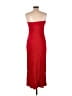 Fabrique 100% Viscose Red Cocktail Dress Size L - photo 2