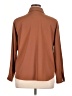 Shein Solid Brown Long Sleeve Blouse Size 0X - photo 2
