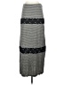 Max Studio Stripes Gray Casual Skirt Size XS (petite) - photo 1