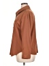 Shein Solid Brown Long Sleeve Blouse Size 0X - photo 5