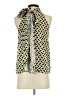 Vero Moda Ivory Sleeveless Blouse Size S - photo 2