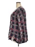 Wildfox Plaid Gray Pullover Sweater Size 2X (estimated) - photo 5