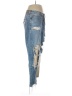 American Eagle Outfitters Graphic Blue Jeans Size 10 LONG - photo 4