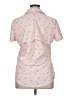 Magellan's 100% Polyester Hearts Pink Short Sleeve Blouse Size XL - photo 2