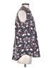 CAbi 100% Polyester Floral Black Sleeveless Blouse Size S - photo 4