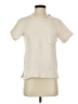 J.Crew Ivory Short Sleeve Turtleneck Size XS - photo 1