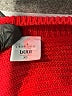 CAbi 100% Cotton Chevron-herringbone Red Pullover Sweater Size XS - photo 7
