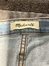 Madewell Solid Blue Denim Shorts Size 33 waist - photo 3
