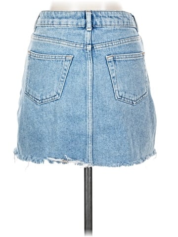 Topshop Denim Skirt (view 2)