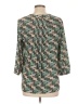 JM Collection 100% Polyester Green 3/4 Sleeve Blouse Size L (petite) - photo 2