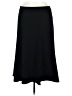 Harve Benard Solid Black Casual Skirt Size M - photo 2